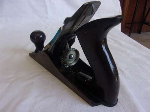 Vintage Stanley Bailey No.3 smoothing plane in original box - made in England