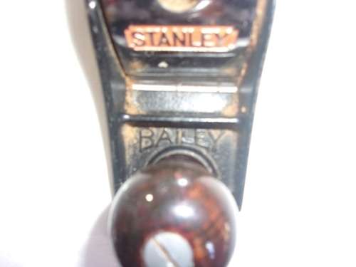 Vintage Stanley Bailey No.3 smoothing plane in original box - made in England