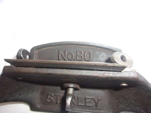Vintage Stanley No. 80 cabinet scraper - made in England