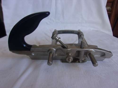 Vintage Record No. 044C Plough Plane with cutters & original box