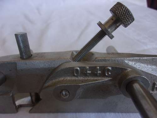 Vintage Record No. 044C Plough Plane with cutters & original box