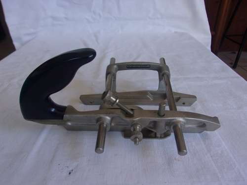 Vintage Record No. 044C Plough Plane with cutters & original box