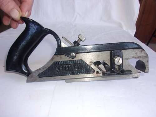 Vintage Stanley No. 78 duplex rabbet plane with fence & depth gauge in box