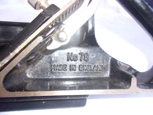 Vintage Stanley No. 78 duplex rabbet plane with fence & depth gauge in box