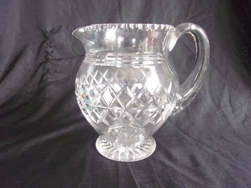 Vintage quality crystal large cordial jug