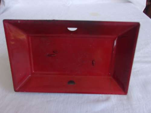 Vintage Straco red "Little Betty" toy sewing machine - W2