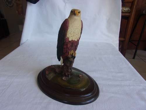 Limited edition Silkwood on Knysna Trust Eagle figurine - John Blignaut