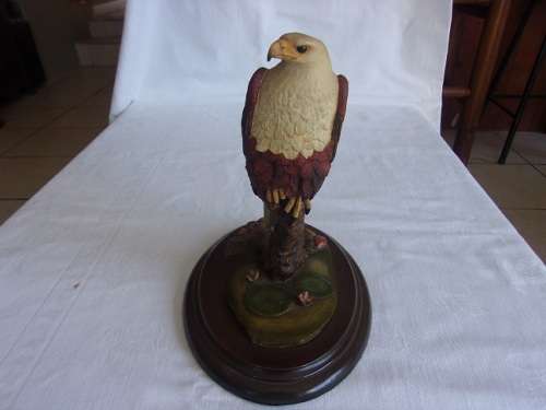 Limited edition Silkwood on Knysna Trust Eagle figurine - John Blignaut