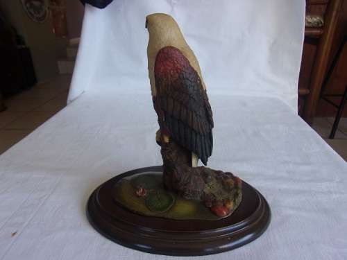 Limited edition Silkwood on Knysna Trust Eagle figurine - John Blignaut