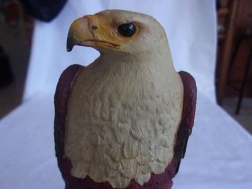 Limited edition Silkwood on Knysna Trust Eagle figurine - John Blignaut