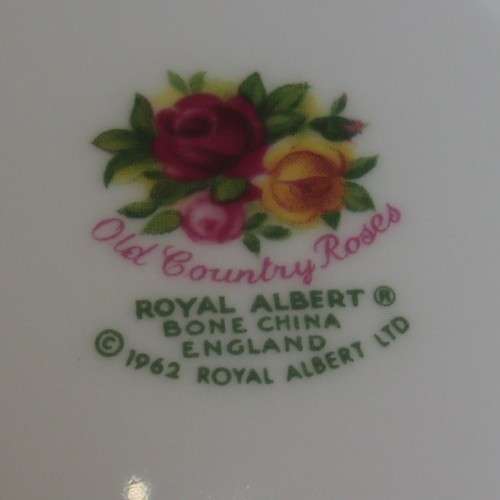 Vintage Royal Albert Old Country Roses tea trio