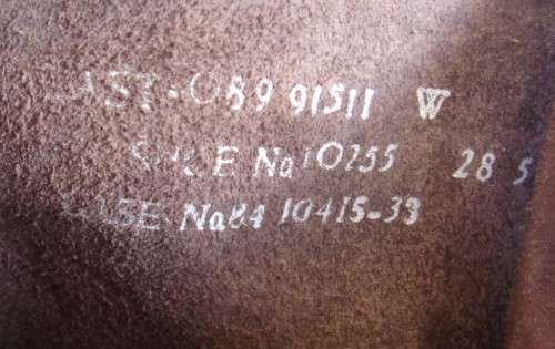Vintage pair of SADF Waytread army boots - look hardly used