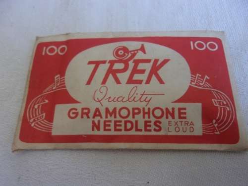 Lot of 10 tins of Gallotone, 1 tin of Golden Pyramid & 1 packet of Trek gramophone needles