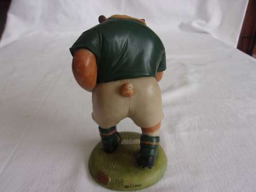 Limited edition Robert Harrop Designs Doggy People rugby figurine - South Africa