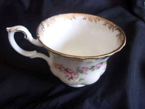 Vintage Royal Albert Dimity Rose tea trio