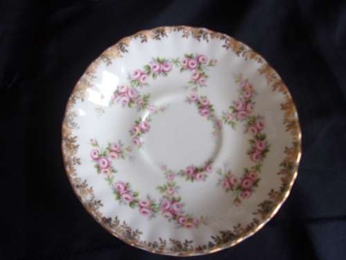 Vintage Royal Albert Dimity Rose tea trio