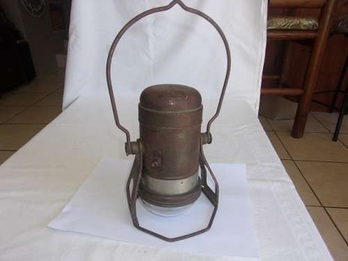 Vintage "Supreme" camping light for restoration - British Made in England