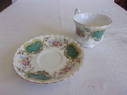 Vintage Royal Albert Berkeley tea duo