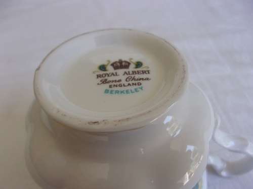 Vintage Royal Albert Berkeley tea duo