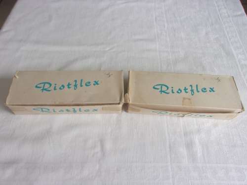 2 Boxes of men's new/ vintage Ristflex watch straps - 12 straps per box