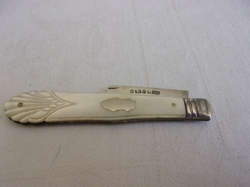 6 Antique Sterling silver items for 1 bid