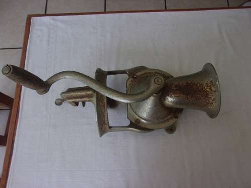 Vintage cast iron No. 4 coffee grinder