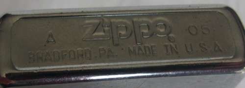 Vintage Zippo brushed steel lighter - Friends Forever