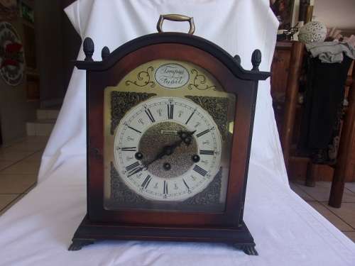 Vintage Franz Hermle Tempus Fugit bracket mantel clock - not working