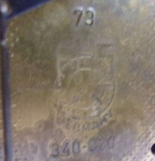 Vintage Franz Hermle Tempus Fugit bracket mantel clock - not working