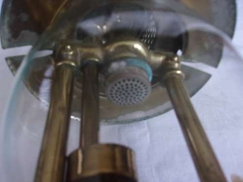 Vintage Coleman no. 249 kerosene pressure lamp for restoration - made in Canada