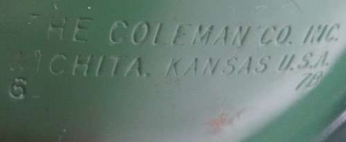 Vintage Coleman Model 201 pressure lantern