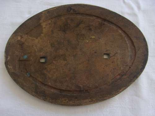 Vintage Gloucester Railway Carriage and Wagon Company Ld wagon builders plate