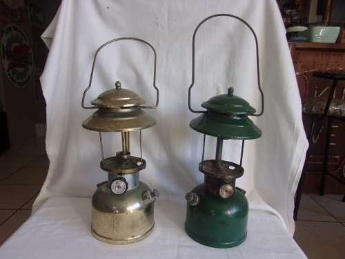 2 Vintage Coleman pressure lanterns for restoration/parts