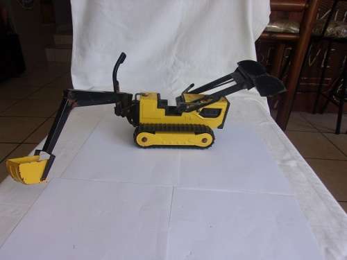 Vintage Tonka  pressed steel Trencher Bulldozer/ Backhoe
