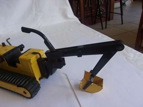 Vintage Tonka  pressed steel Trencher Bulldozer/ Backhoe