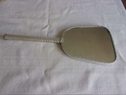 3 Vintage dressing table brushes and 2 hand mirrors for 1 bid