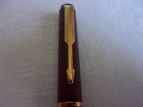 Vintage Parker Rialto ballpoint pen made in the UK
