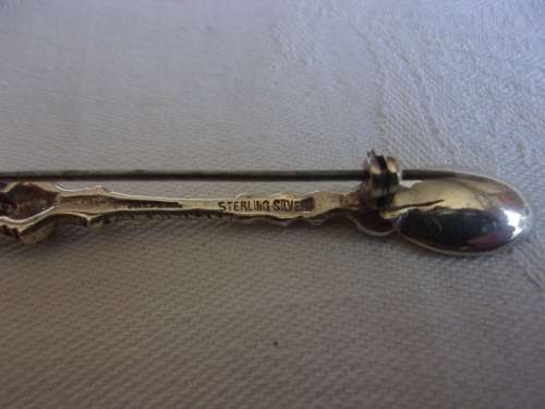 3 Vintage Sterling silver brooches for 1 bid