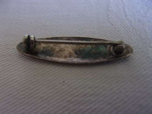 3 Vintage Sterling silver brooches for 1 bid