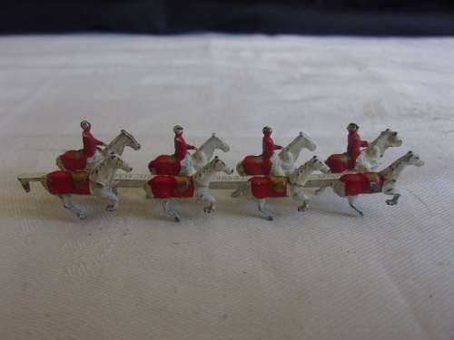 Rare vintage miniature die cast lead Coronation Coach by Lesney