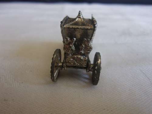 Rare vintage miniature die cast lead Coronation Coach by Lesney