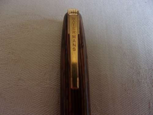 Vintage Waterman`s W3 fountain pen with 14ct gold nib