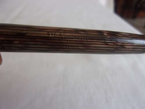 Vintage Waterman`s W3 fountain pen with 14ct gold nib