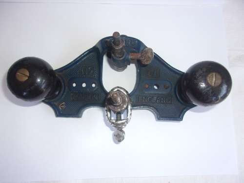 Vintage Record No. 071 router plane with depth stop & adjustable fence
