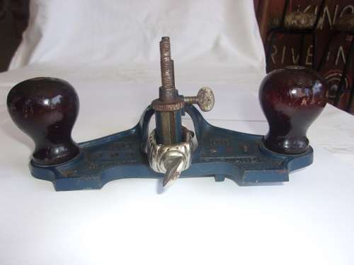 Vintage Record No. 071 router plane with depth stop & adjustable fence