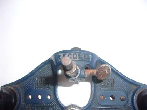Vintage Record No. 071 router plane with depth stop & adjustable fence