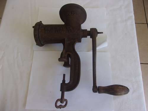 Vintage Enterprise Mfg Co no. 10 & Spong no. 5 grinders for 1 bid