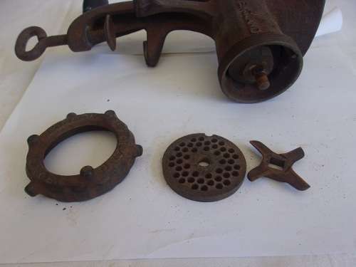 Vintage Enterprise Mfg Co no. 10 & Spong no. 5 grinders for 1 bid