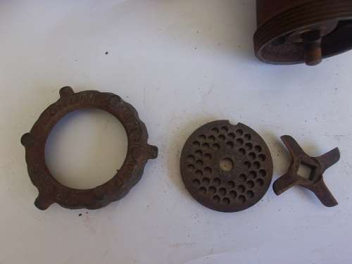 Vintage Enterprise Mfg Co no. 10 & Spong no. 5 grinders for 1 bid