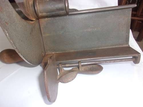 Antique Sterling No. 10 Meat Slicer - complete & working